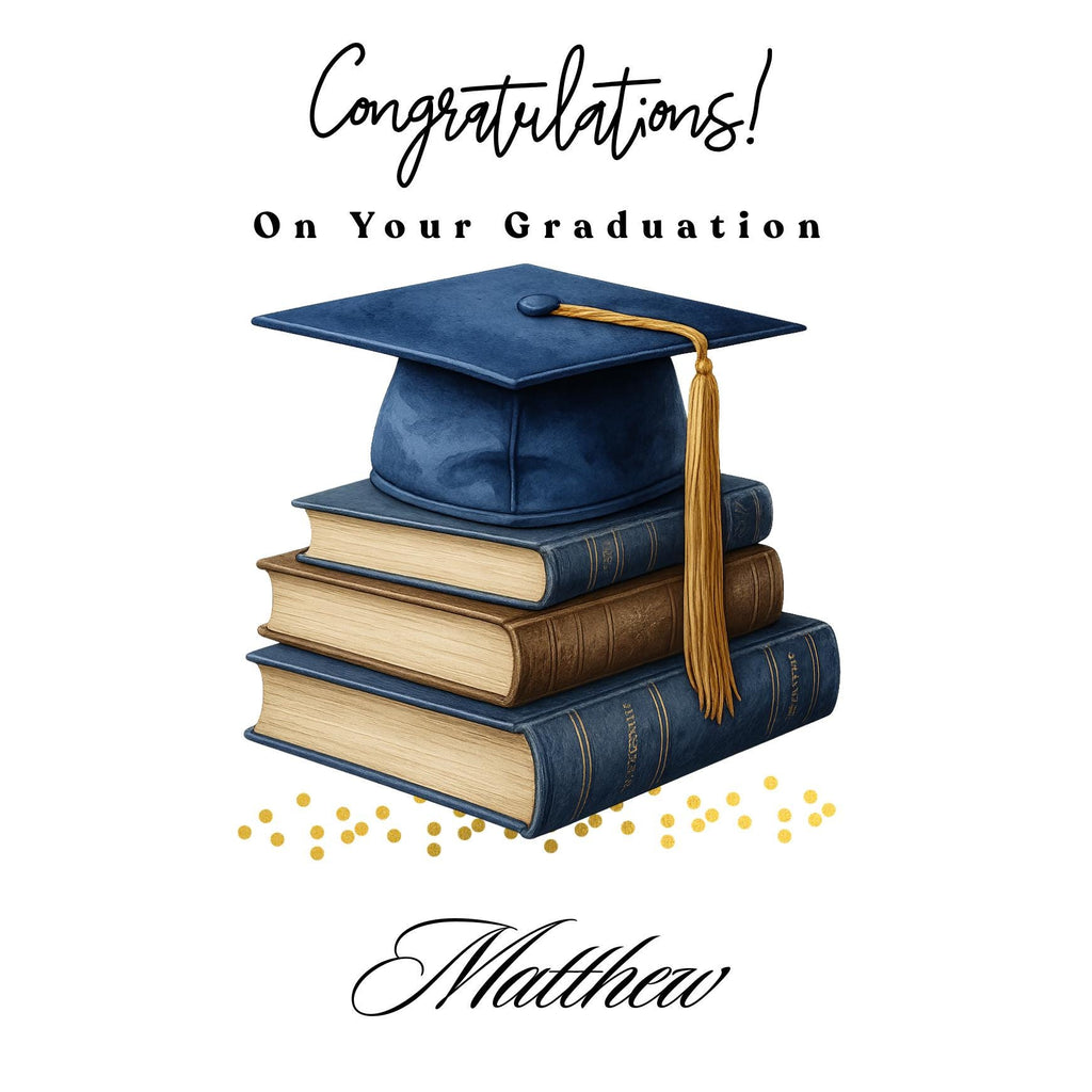 Graduation Card For Son, College University Grad, Class of 2026 Congratulations