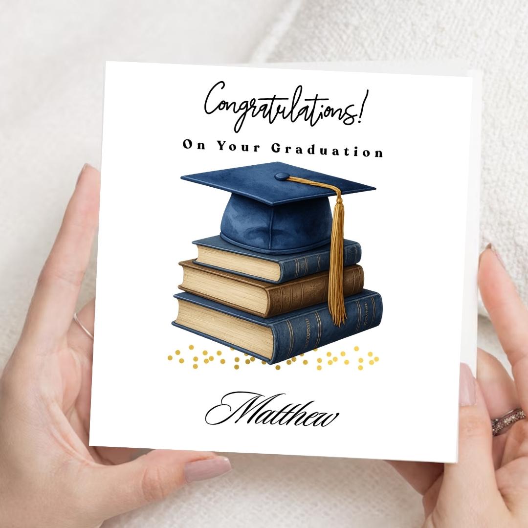 Graduation Card For Son, College University Grad, Class of 2026 Congratulations